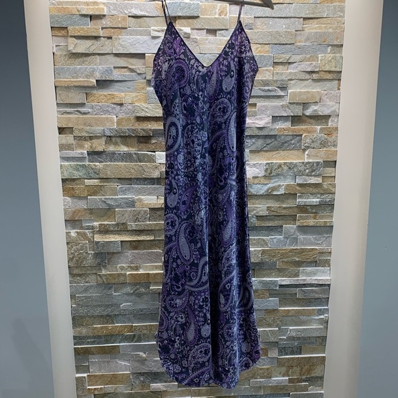 NILI LOTAN Print Silk Slipdress - Picture 4 of 8